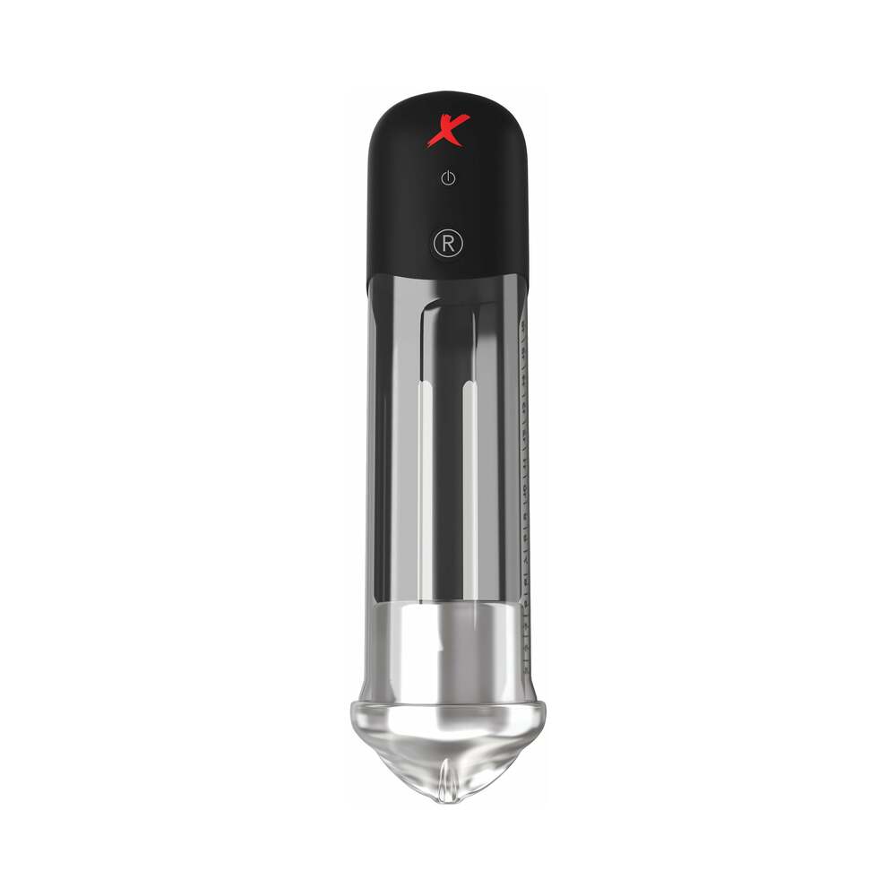 PDX BRANDS - PDX ELITE AUTOMATED SUCTION BLOWJOB PUMP CLEAR/BLACK