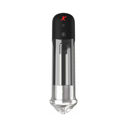 PDX BRANDS - PDX ELITE AUTOMATED SUCTION BLOWJOB PUMP CLEAR/BLACK