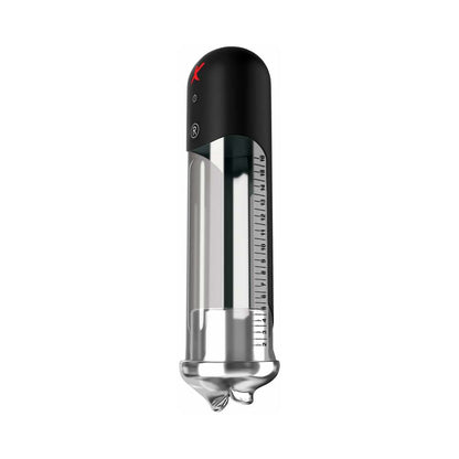 PDX BRANDS - PDX ELITE AUTOMATED SUCTION BLOWJOB PUMP CLEAR/BLACK