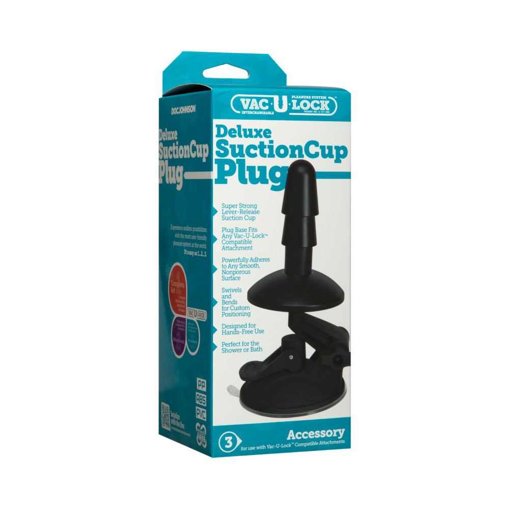 DOC JOHNSON - VAC-U-LOCK DELUXE SUCTION CUP PLUG ACCESSORY