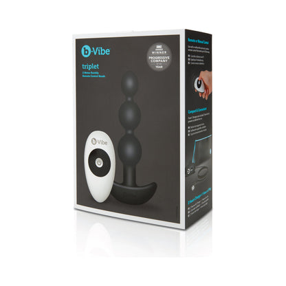 B-VIBE - TRIPLET VIBRADOR ANAL COM CONTROLO REMOTO RECARREGÁVEL