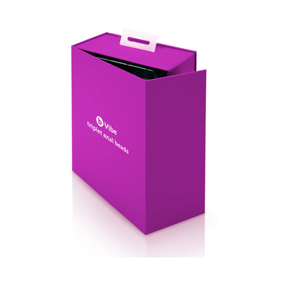 B-VIBE - TRIPLET VIBRADOR ANAL COM CONTROLO REMOTO RECARREGÁVEL