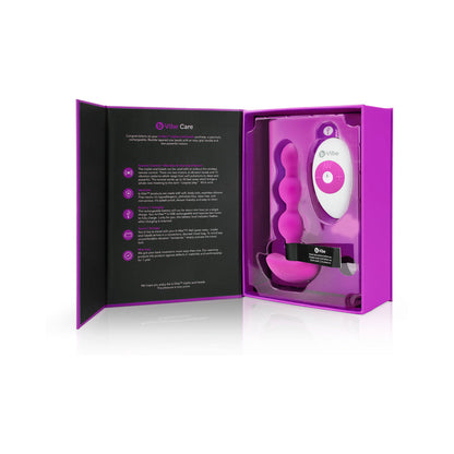 B-VIBE - TRIPLET VIBRADOR ANAL COM CONTROLO REMOTO RECARREGÁVEL