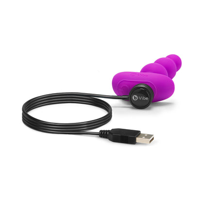 B-VIBE - TRIPLET VIBRADOR ANAL COM CONTROLO REMOTO RECARREGÁVEL
