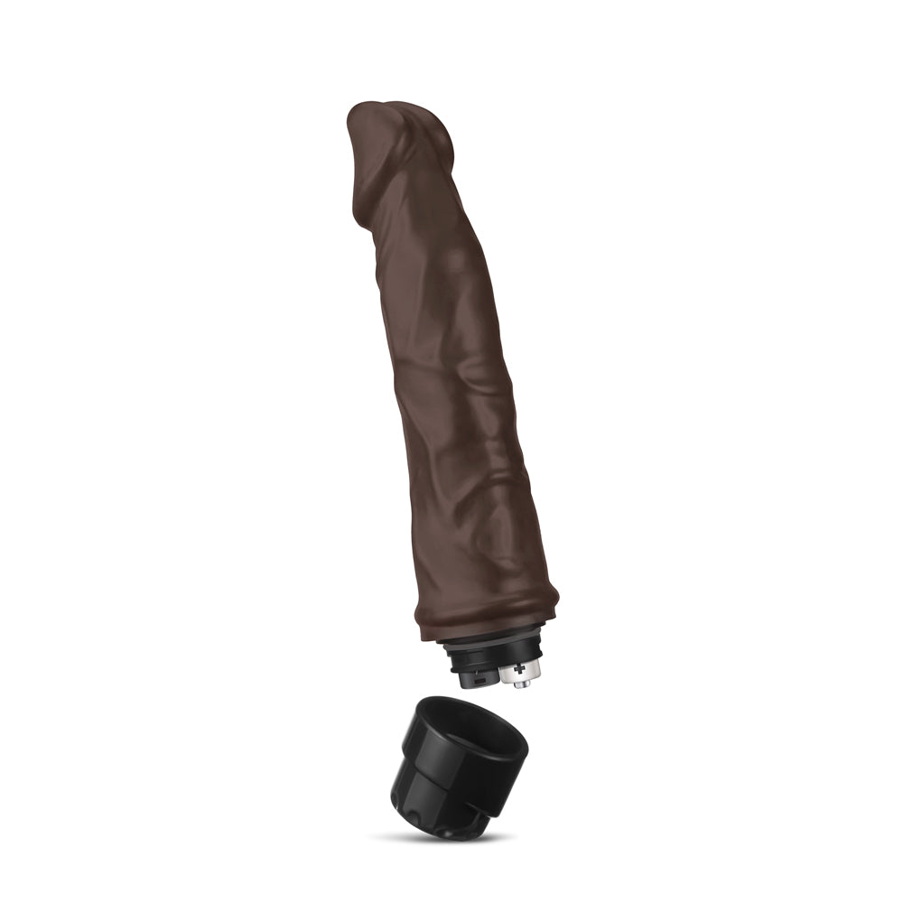BLUSH - DR. SKIN COCK VIBE 6 REALISTIC 8.75 IN. VIBRATING DILDO