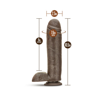 BLUSH - DR. SKIN MR. MISTER REALISTIC 10.5 IN. DILDO WITH BALLS