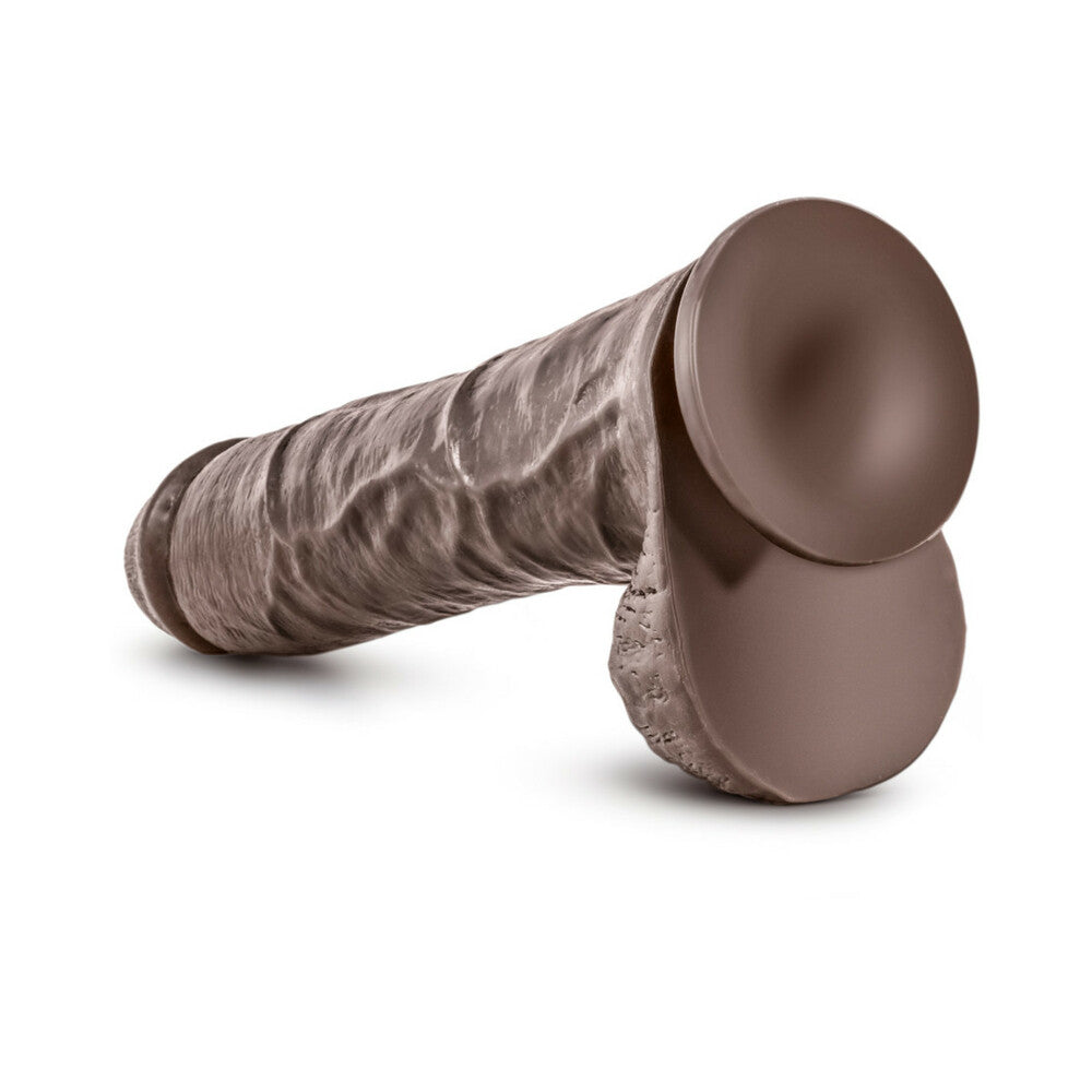 BLUSH - DR. SKIN MR. SAVAGE REALISTIC 11.5 IN. DILDO WITH BALLS