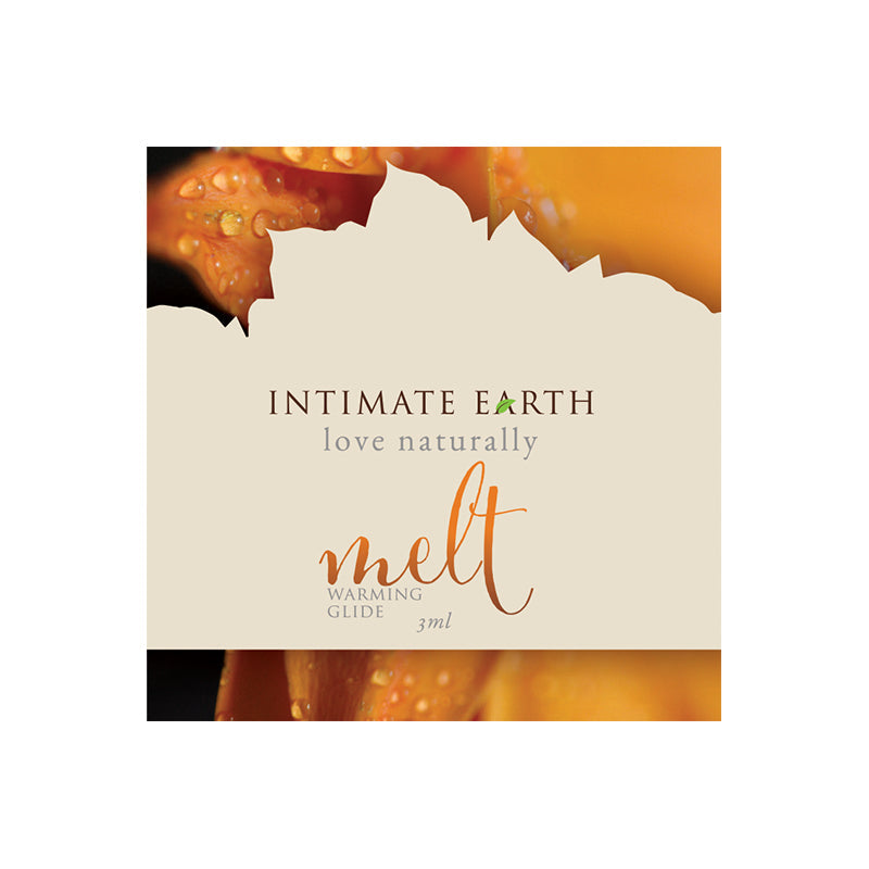 INTIMATE EARTH - MELT WARMING GLIDE 3 ML/0.10 OZ FOIL