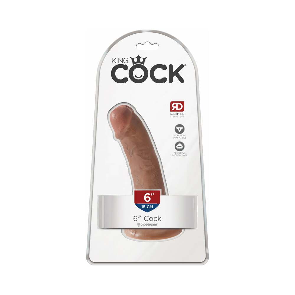 PIPEDREAM - 6 IN. REALISTIC COCK DILDO WITH