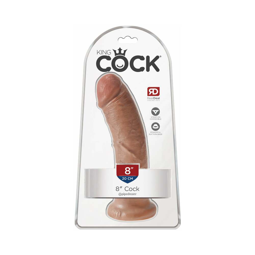 PIPEDREAM - COCK 8 IN. DILDO REALISTA COM