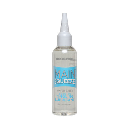DOC JOHNSON - MAIN SQUEEZE - COOLING/TINGLING - 3.4 FL. OZ.