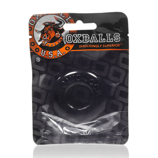 OXBALLS - DO-NUT- 2, COCKRING, LARGE, BLACK