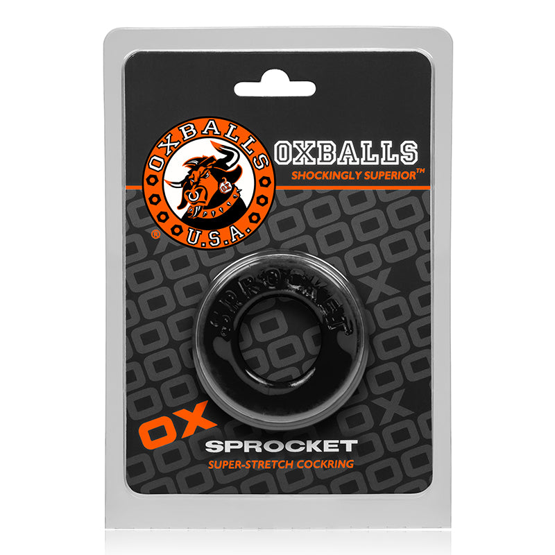 OXBALLS - SPROCKET, ANEL PENIANO, PRETO