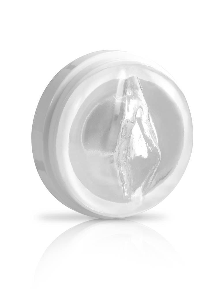PIPEDREAM - PDX EXTREME - MEGA-BATOR PUSSY  WHITE/CLEAR
