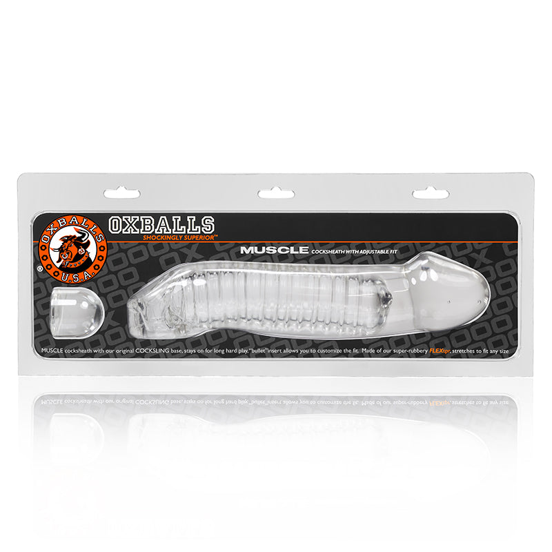OXBALLS - MUSCLE, COCKSHEATH, CLEAR