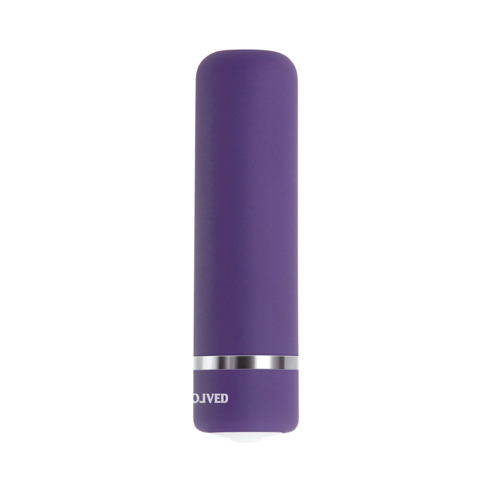 EVOLVED - PURPLE PASSION RECHARGEABLE PETITE BULLET VIBRATOR