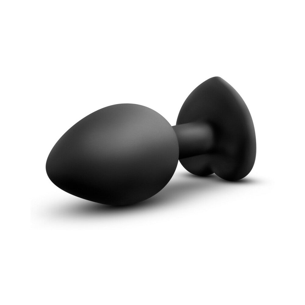 BLUSH - TEMPTASIA BLING ANAL PLUG WITH HEART SHAPED GEM BASE SMALL