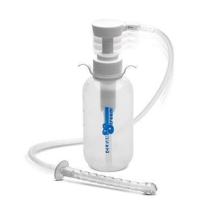 XR BRANDS - CLEANSTREAM PUMP ACTION ENEMA BOTTLE WITH NOZZLE