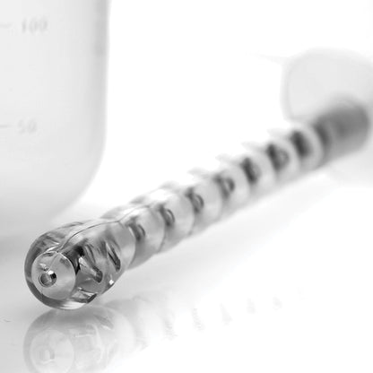 XR BRANDS - CLEANSTREAM PUMP ACTION ENEMA BOTTLE WITH NOZZLE