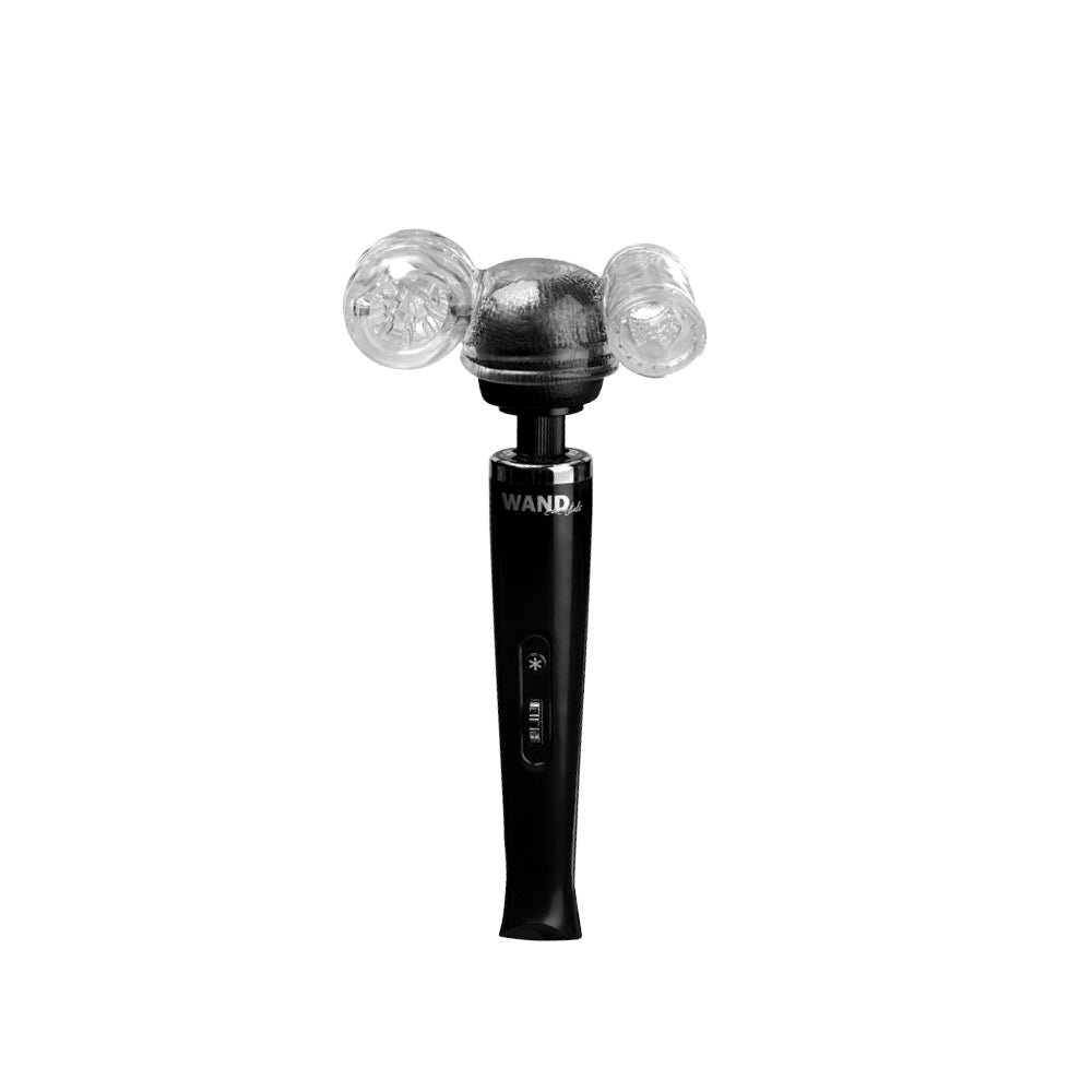 XR BRANDS - WAND ESSENTIALS TWIN TURBO STROKERS ATTACHMENT