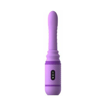 PIPEDREAM - FANTASY FOR HER LOVE THRUST-HER RECHARGEABLE SILICONE THRUSTING VIBRATOR PURPLE