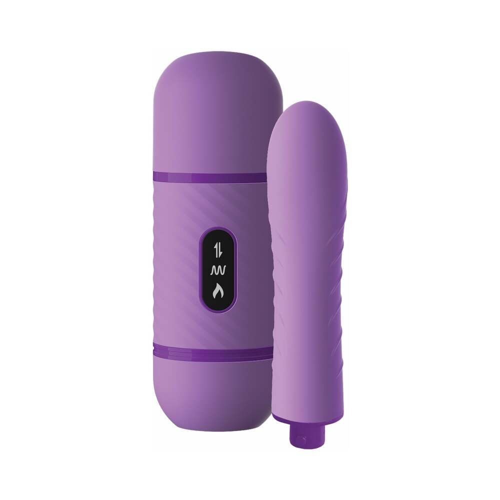 PIPEDREAM - FANTASY FOR HER LOVE THRUST-HER RECHARGEABLE SILICONE THRUSTING VIBRATOR PURPLE