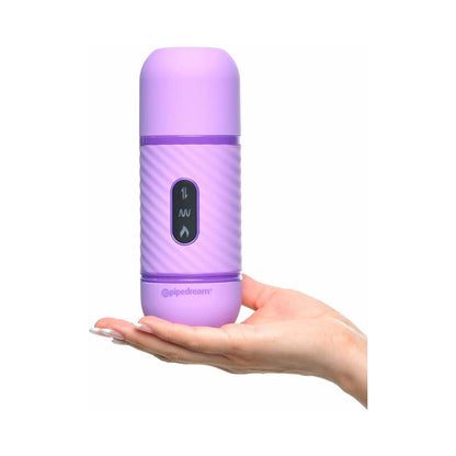 PIPEDREAM - FANTASY FOR HER LOVE THRUST-HER RECHARGEABLE SILICONE THRUSTING VIBRATOR PURPLE
