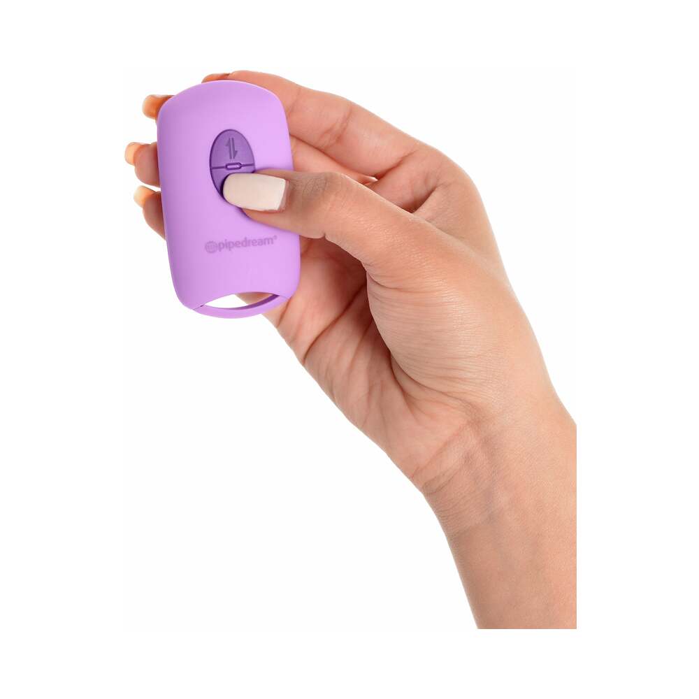 PIPEDREAM - FANTASY FOR HER LOVE THRUST-HER RECHARGEABLE SILICONE THRUSTING VIBRATOR PURPLE