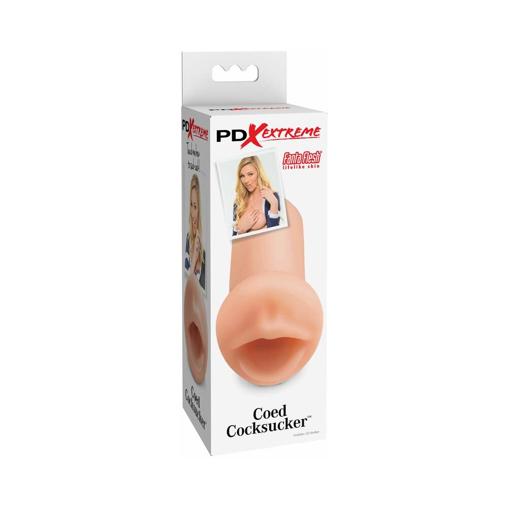 PDX BRANDS - PDX COED COCKSUCKER ORAL STROKER BEGE