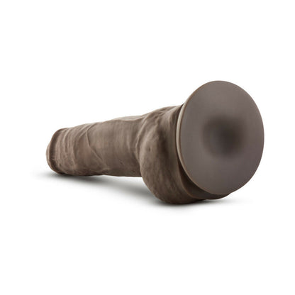 BLUSH - AU NATUREL BIG BOY 10 IN. POSABLE DUAL DENSITY DILDO WITH BALLS