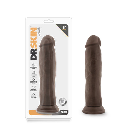 BLUSH - DR. SKIN REALISTIC 9 IN. DILDO