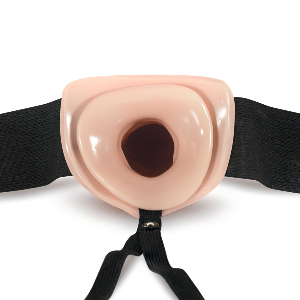 BLUSH - DR. SKIN 6 IN. HOLLOW STRAP ON