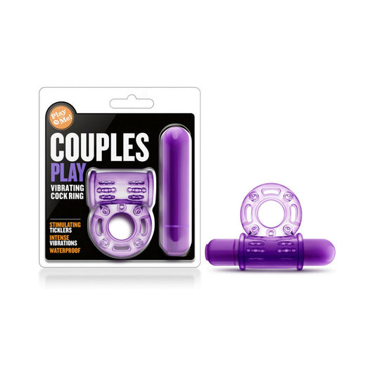 BLUSH - ANEL PENIAN VIBRATÓRIO PARA CASAIS PLAY WITH ME VIOLETA