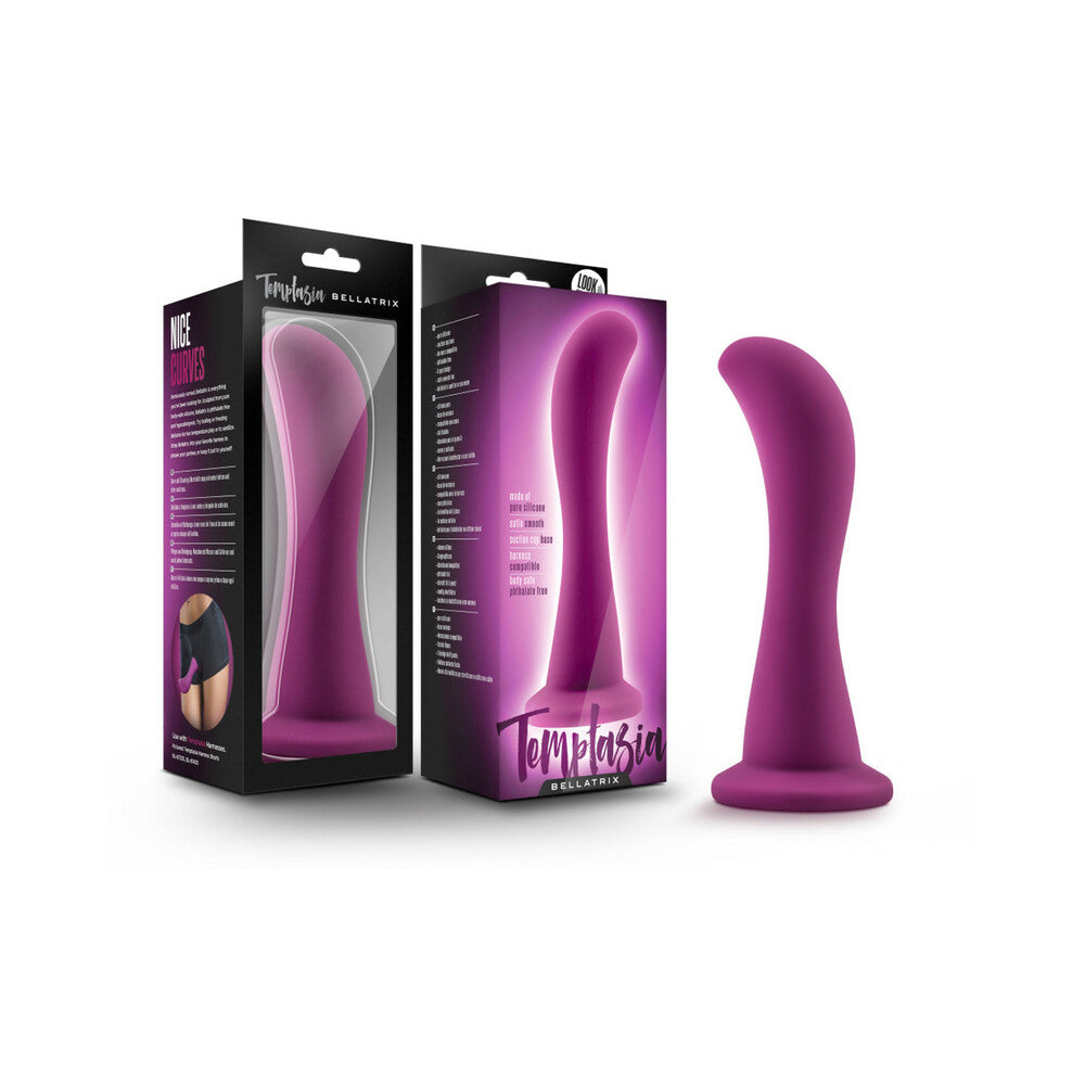 BLUSH - TEMPTASIA BELLATRIX 6.25 IN. CURVED DILDO PLUM