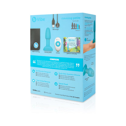 B-VIBE - RIMMING PETITE ROTATING AND VIBRATING REMOTE CONTROL PLUG