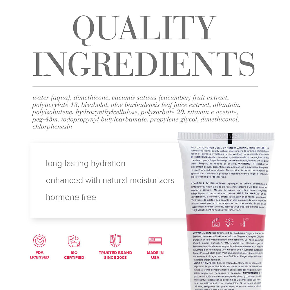 SYSTEM JO - JO RENEW VAGINAL MOISTURIZER 4 OZ.
