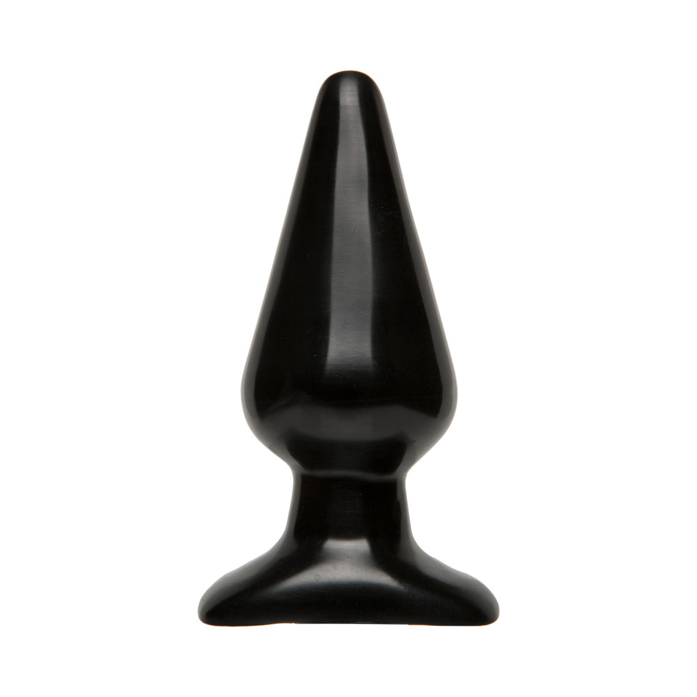 DOC JOHNSON - LARGE BUTT PLUG (BLACK)