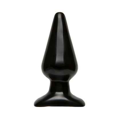 DOC JOHNSON - LARGE BUTT PLUG (BLACK)