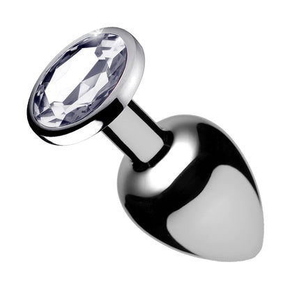 XR BRANDS - BOOTY SPARKS CLEAR GEM ANAL PLUG SMALL