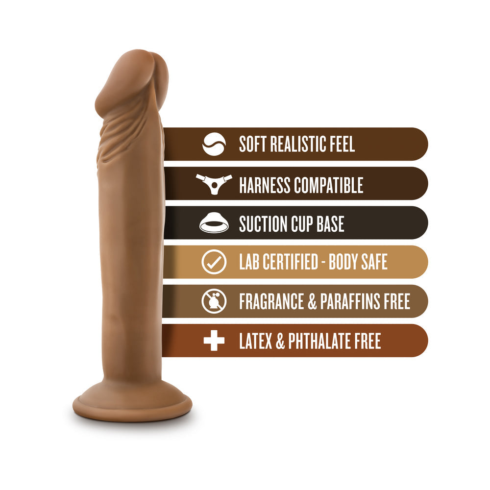BLUSH - DR. SKIN DR. SMALL REALISTIC 6.5 IN. DILDO