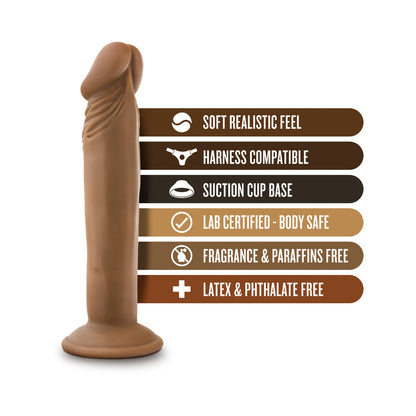BLUSH - DR. SKIN DR. SMALL REALISTIC 6.5 IN. DILDO
