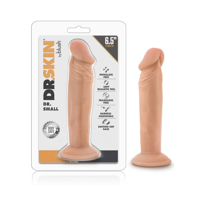 BLUSH - DR. SKIN DR. SMALL REALISTIC 6.5 IN. DILDO