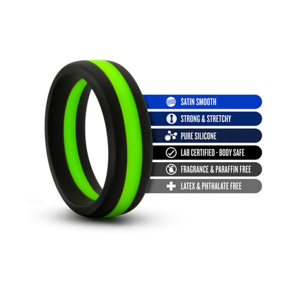 BLUSH - PERFORMANCE SILICONE GO PRO COCK RING