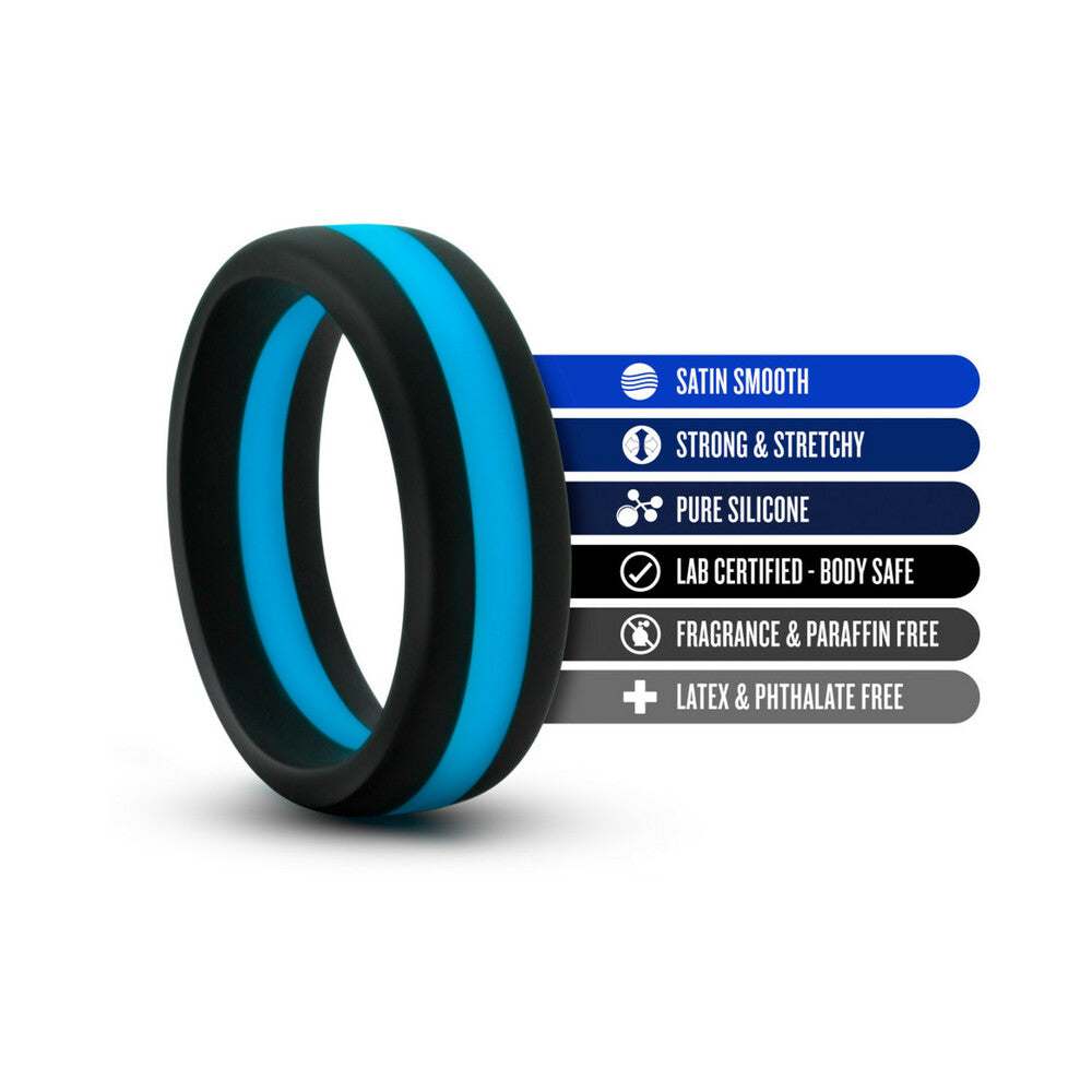 BLUSH - PERFORMANCE SILICONE GO PRO COCK RING