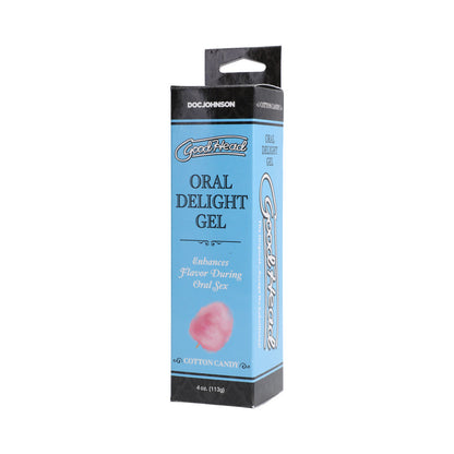 DOC JOHNSON - GOODHEAD ORAL DELIGHT GEL 4 OZ TUBE COTTON CANDY
