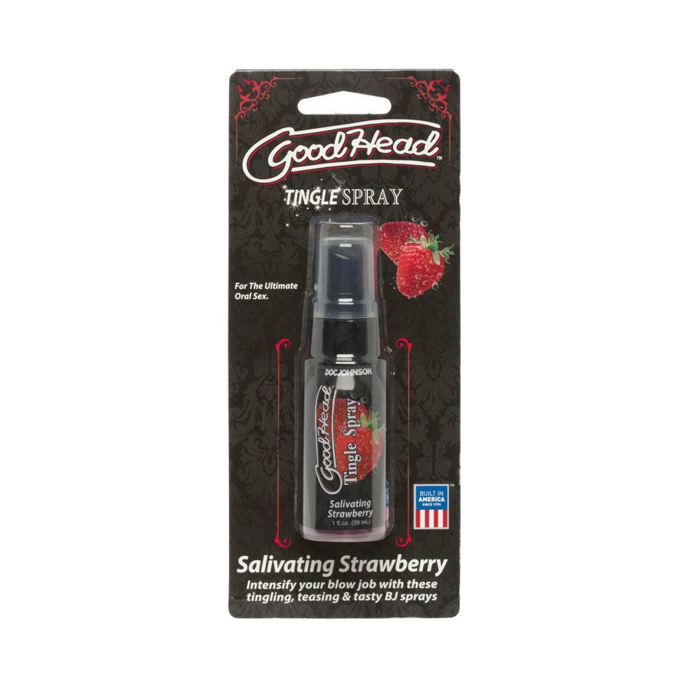 DOC JOHNSON - SPRAY TINGLE GOODHEAD 30 ML MORANGO SALIVANTE