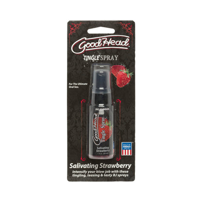 DOC JOHNSON - SPRAY TINGLE GOODHEAD 30 ML MORANGO SALIVANTE