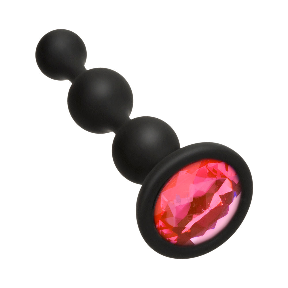 DOC JOHNSON - BOOTY BLING JEWELED WEARABLE SILICONE BEADS