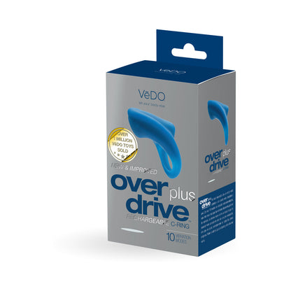 VEDO - OVERDRIVE+ RECHARGEABLE VIBRATING RING - MIDNIGHT MADNESS