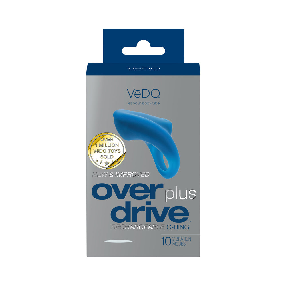 VEDO - OVERDRIVE+ RECHARGEABLE VIBRATING RING - MIDNIGHT MADNESS